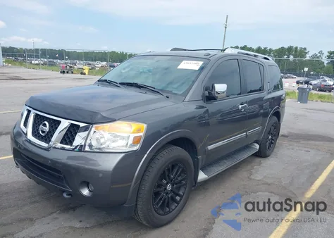 2012 Nissan Armada Platinum z USA, uszkodzony, nr VIN 5N1BA0NFXCN608503